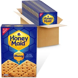 HONEY MAID Graham Galletas Almuerzo Snacks Snacks a Granel 12-14.4 OZ Cajas - Imagen 1 de 9