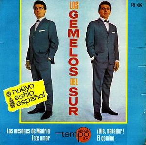 EP los GEMELOS DEL SUR los mesones de Madrid 45 SPAIN 1966 - Imagen 1 de 1