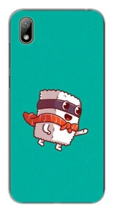 Coque en silicone imprimée compatible Huawei Y5 2019 Sushiman - Picture 1 of 3