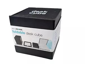 FoSo~Mine Brand Desk Cube - Organizer da scrivania pieghevole - Nero - Foto 1 di 2
