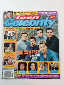 Teen Celebrity Magazin Aug 2000 'N SYNC Backstreet Boys Britney Spears Y2K - Bild 1 von 10