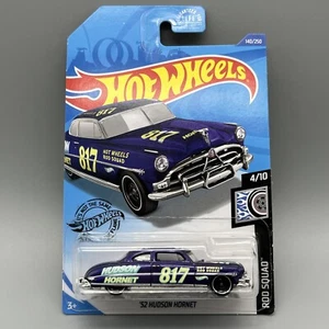 Hot Wheels '52 Hudson Hornet Purple 140/250 Rod Squad Free Shipping Read - Picture 1 of 9