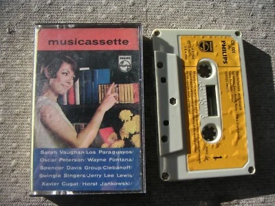 Rare Original Philips Demonstration Musicassette From 1966 + Promotional Leaflet - Image 1 of 2