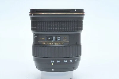 Tokina SD 12-28mm f4 IF Wide Angle DX Zoom Lens for Nikon F DSLR APS-C Cameras - Image 1 of 4