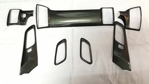 FORD RANGER T6 2015-17 4DOOR 4X4 4X2 CARBON SET 7 PIECES INTERIOR PANEL COVER - Picture 1 of 7