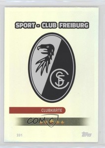 2016-17 Topps Match Attax Bundesliga Clubkarte SC Freiburg #331