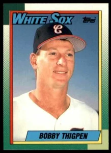 1990 Topps Tiffany Bobby Thigpen #255 - Bild 1 von 2