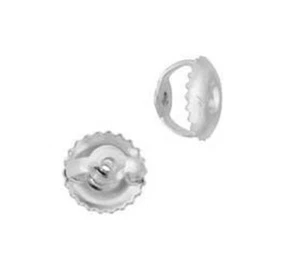1 Pair Replacement Screw On Screw Off Earnut Constant Earring Back BACKING - Picture 1 of 2