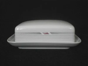 Hutschenreuther Tavola Livorno Covered Butter Dish Made in Germany - Picture 1 of 1