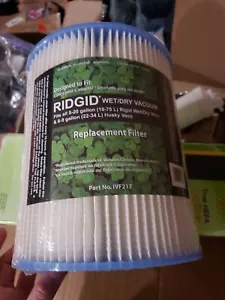 RIDGID WET/DRY VACUUM Vacuum Cleaner Filter # IVF217 - Picture 1 of 5