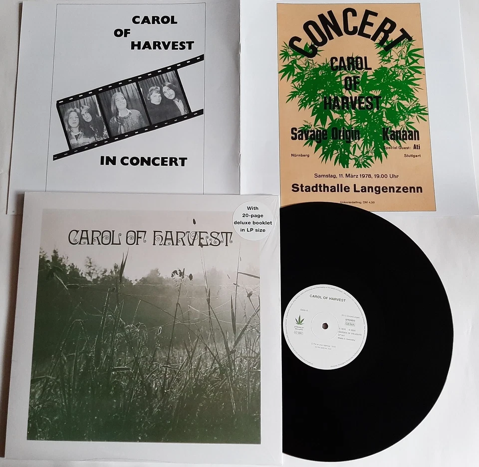 LP CAROL OF HARVEST "Same" (RE) Garden Of Delights LP 047 - STILL SEALED - Bild 1 von 1
