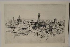 Peter Halm - Peter von Halm/handsigniert/50 Exemplare/ Radierung - Bild 1 von 5