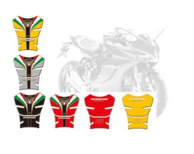 Calcomanía protectora de almohadilla de tanque 3D pegatina para Ducati SS Supersport 1989-1998 Foto 1 de 4