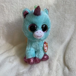 Ty Beanie Boos - ARIELLA the Unicorn 6" Inch (Claire's Exclusive) New With Tags - Picture 1 of 13