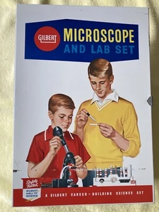 Vintage Gilbert Microscope and Lab Set Excellent condition One Owner! - Picture 1 of 5
