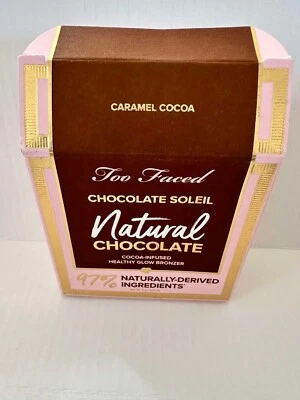 Too Faced Chocolate Soleil Natural Bronzer Caramel Cocoa GLOW Bronzer  - Image 1 of 4