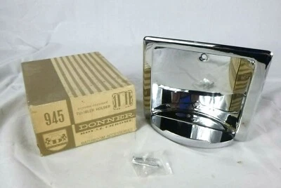 Nuevo de Colección Mediados de Siglo Cromo Empotrado Soporte Vaso Donner #945 Foto 1 de 4
