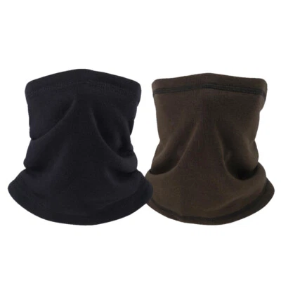 2PACK Winter Neck Warmer Gaiter Ski Fleece Warm Windproof Face Scarf Cover Mask - Image 1 of 4