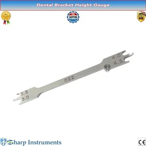 Bracket Height Gauge Dental Placing,Positioning Brackets Anterior Surgical Gauge - Picture 1 of 2