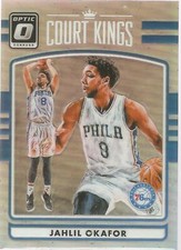 Jahlil Okafor Donruss Optic 16-17 #40 Court Kings Prizm Philadelphia 76ers