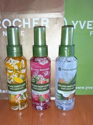 Yves Rocher Set  Nr 3 Pezzi  Acqua Profumata SUPER OFFERTA   - Immagine 1 di 2
