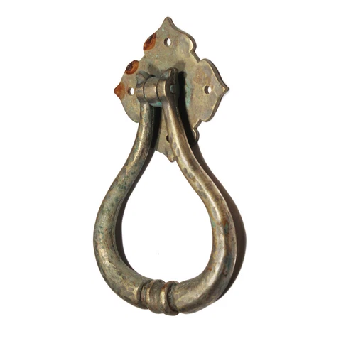 Antique Nickel Door Knocker, Early 1900’s,  NK95 Cover