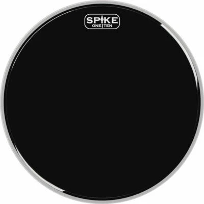 SPIKE DRUMHEADS Tom Tom Fell 13" Spike One Ten Deep Black Schlagzeugfell Tom-Fell schwarz NEU!