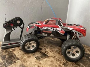 Traxxas Stampede 2wd xl5 titan 550 12t brushed motor W Remote Control - Picture 1 of 10