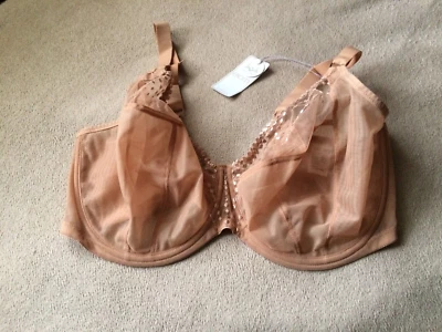 Elomi 40K (H) Cafe Matilda 全杯钢圈文胸风格 8900 全新带标签 — 第 1/4 张图片