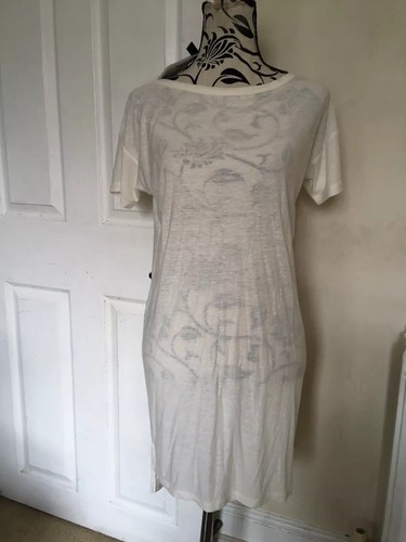 Abito Alexander Wang cambio ginocchio 33% seta manica corta donna taglia S(10) nuovo