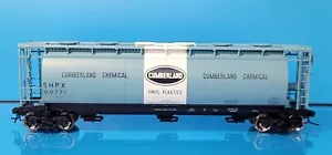 ATLAS 7318-1 "O" Cumberland Chemical 3-Bay Cylindrical Hopper Car #60771 2-Rail - Picture 1 of 4