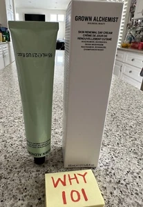 Crème de jour de renouvellement de la peau Grown Alchemist 2,1 oz/65 ml taille complète boîte scellée 62 $ - Photo 1/17