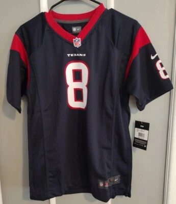 NFL Texans #8 MATT SCHAUB NIKE Jersey On Field Juvenil L 14/16 Precio de venta sugerido por el fabricante $70 Nuevo con etiquetas Foto 1 de 4