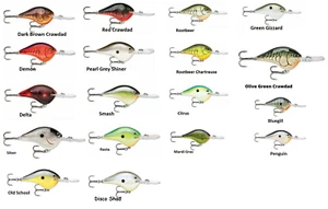 Rapala DT10 Dives To 10 Crankbait - Choice of Colors - Picture 1 of 19