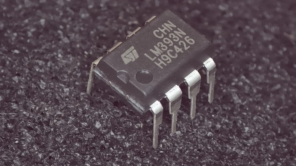 Cantidad 5 - ST Micro LM393N / Comparador Dual DIP-8 - Nuevo Foto 1 de 1
