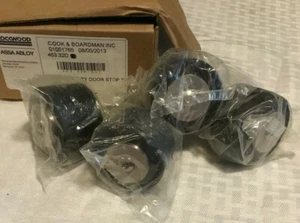 Rockwood 463.32D Heavy Duty Stainless Steel Door Stops 2" D x 1-3/4" H -Set of 4 - Picture 1 of 4