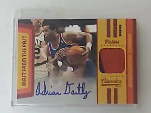 2009-2010 Panini Classics Adrian Dantley Prime Patch Auto 22/25 SSP Rare... - Picture 1 of 4