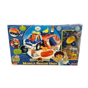 Go Diego Go Mobile Rescue Unit Safari Action Spielset Fisher Price 2006 NEU! - Bild 1 von 5