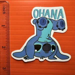 Pegatina Stitch Ohana Walt Disney Lilo And Stitch - Imagen 1 de 1