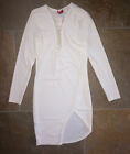 Bnwt Beauty Angel White Long Sleeve Dress Size 12