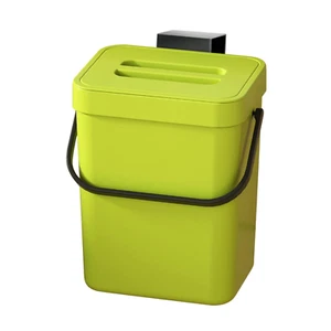 Kitchen Waste Bins Mini Desktop Trash Can with Lid, Small Countertop Compost ... - Picture 1 of 1