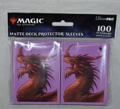 Ultra Pro Commander Masters THE UR DRAGON 100 Sleeves NEW CMM protector - Image 1 of 2