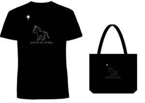 Wee Donkey - Ladies T-Shirt complete with matching tote bag. - Picture 1 of 4