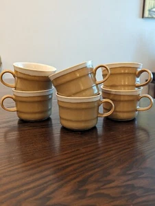 Mikasa Country Manor Japan J1000 Stoneware Mugs Set Of 6 - Picture 1 of 7