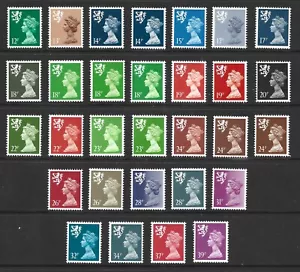 SCOTLAND BETWEEN S52 - S80, DEC DEFINS THE "LESS EXPENSIVE" STAMPS, 45% DISCOUNT - Picture 1 of 31