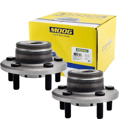 RWD MOOG Front Wheel Bearings for 06-14 Dodge Charger Chrysler 300 05-08 Magnum Foto 1 de 4