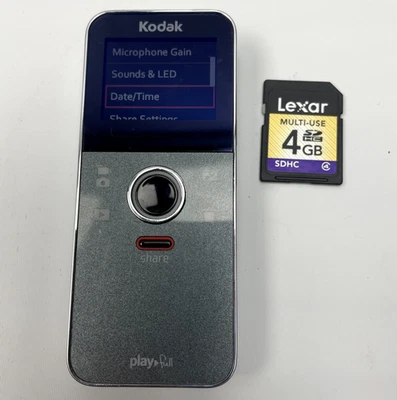 Kodak Playfull ZE1 Pocket Video Camera Full HD 1080p 5MP Mini Camcorder Tested - Image 1 of 4