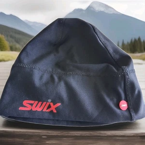 swix Winter-SKI-Unterzieh-Mütze-Cap 58 neuw.NORWAY schwarz Polyester Spandex - Bild 1 von 2