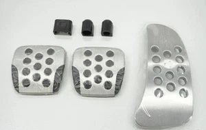 Nissan Genuine BNR 32 33 34 Skyline GT-R GTR Aluminum Pedal Set 260RS S15 Silvia - Foto 1 di 2
