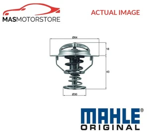 ENGINE COOLANT THERMOSTAT MAHLE ORIGINAL TX 114 82D P NEW OE REPLACEMENT - Picture 1 of 5